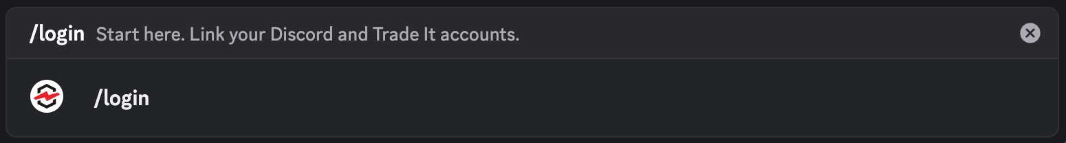 /login command