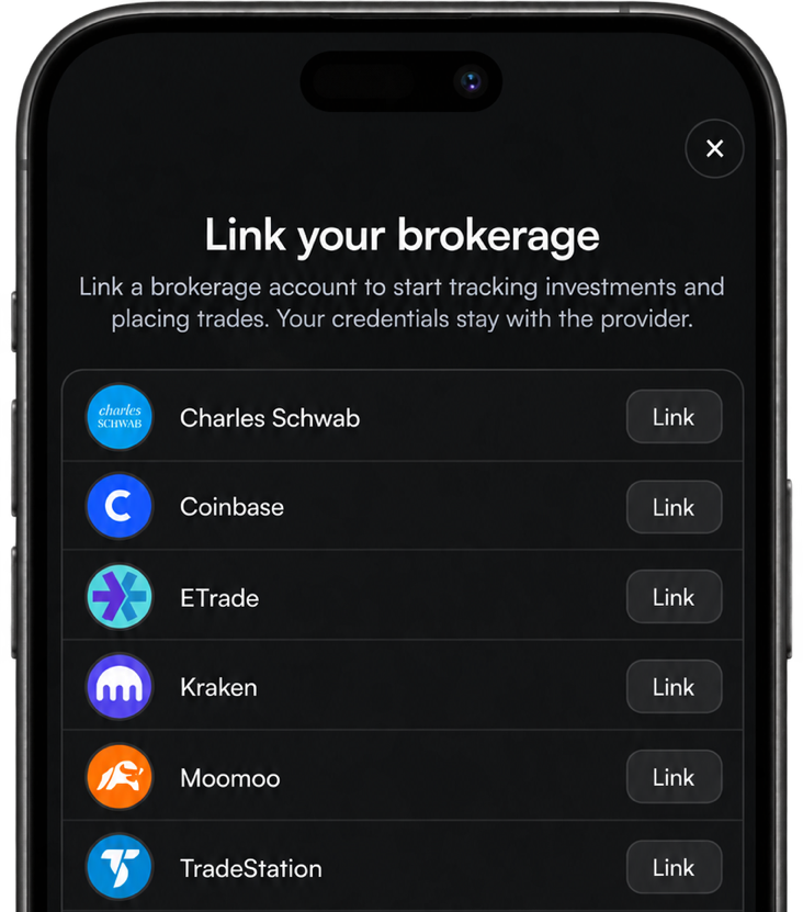 The Trade It Portal’s first step, showing your app’s access, security, and privacy information.